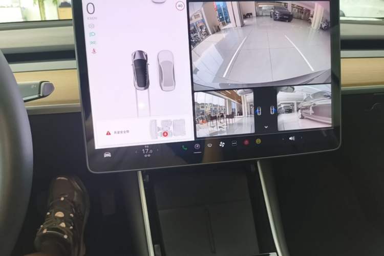 Used Tesla Model 3 2019 Standard Range Rear-Drive Upgraded Version Audio And AC Panel