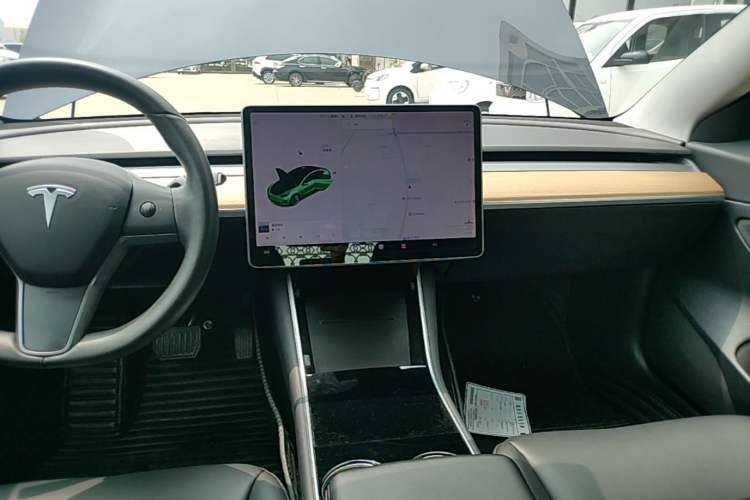 Used Tesla Model 3 2019 Standard Range Rear-Drive Upgraded Version Audio And AC Panel