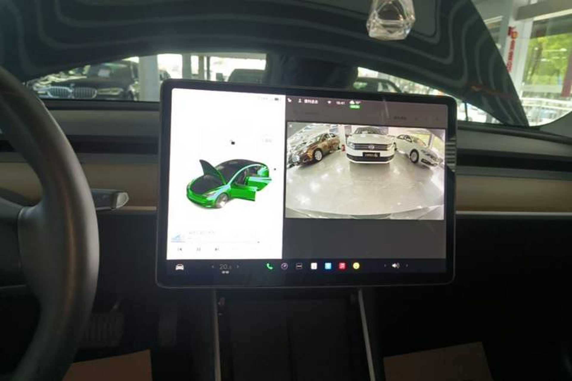 Used Tesla Model 3 2019 Standard Range Rear-Drive Upgraded Version Audio And AC Panel