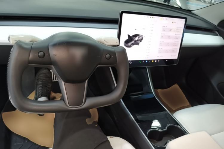 Used Tesla Model 3 2019 Performance High-Performance All-Wheel-Drive Version Center Console