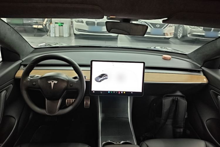 Used Tesla Model 3 2019 Performance High-Performance All-Wheel-Drive Version Center Console