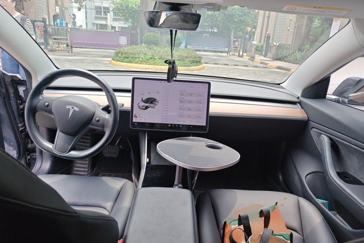 Used Tesla Model 3 2019 Long-Range All-Wheel-Drive Version Center Console