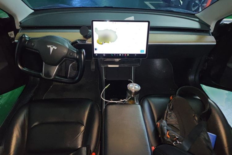Used Tesla Model 3 2019 Long-Range Rear-Wheel-Drive Version Center Console