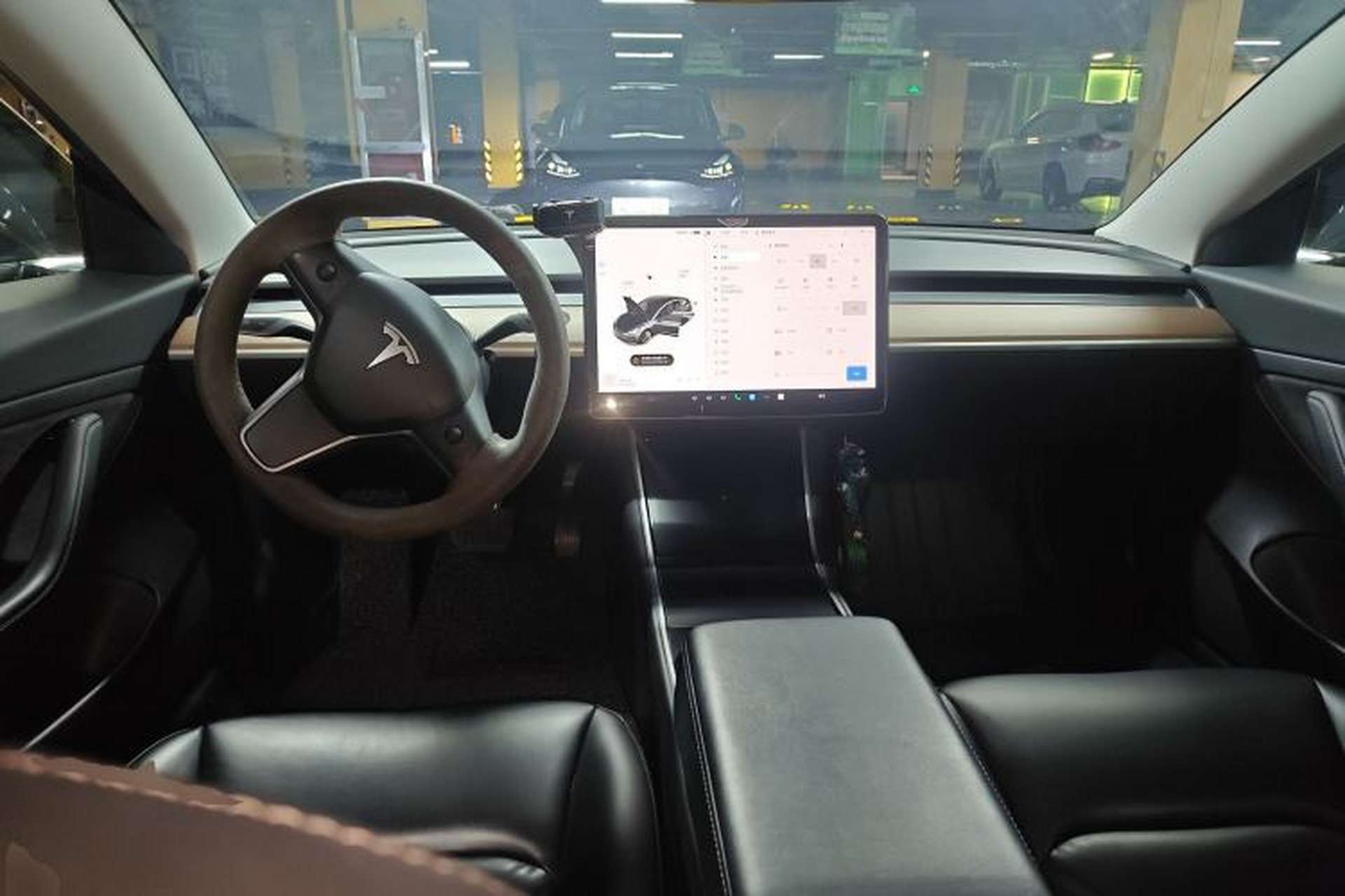 Used Tesla Model 3 2019 Standard Range Rear-Drive Upgraded Version Center Console