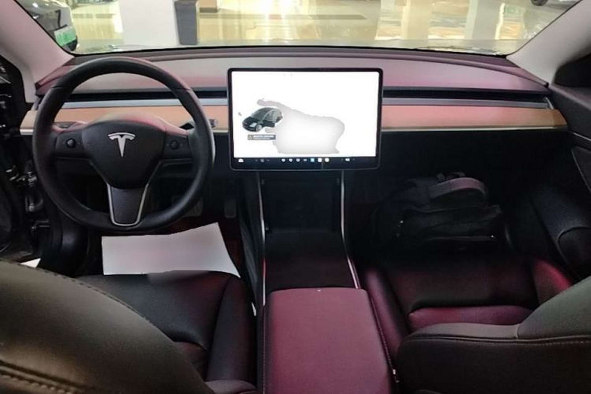Used Tesla Model 3 2019 Standard Range Rear-Drive Upgraded Version Center Console