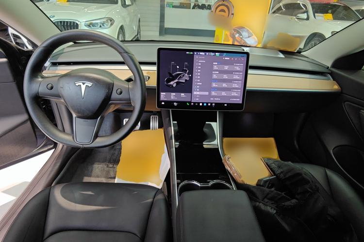 Used Tesla Model 3 2019 Performance High-Performance All-Wheel-Drive Version Center Console