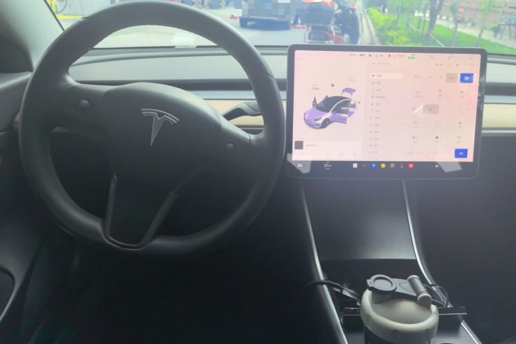 Used Tesla Model 3 2019 Standard Range Rear-Drive Upgraded Version Center Console