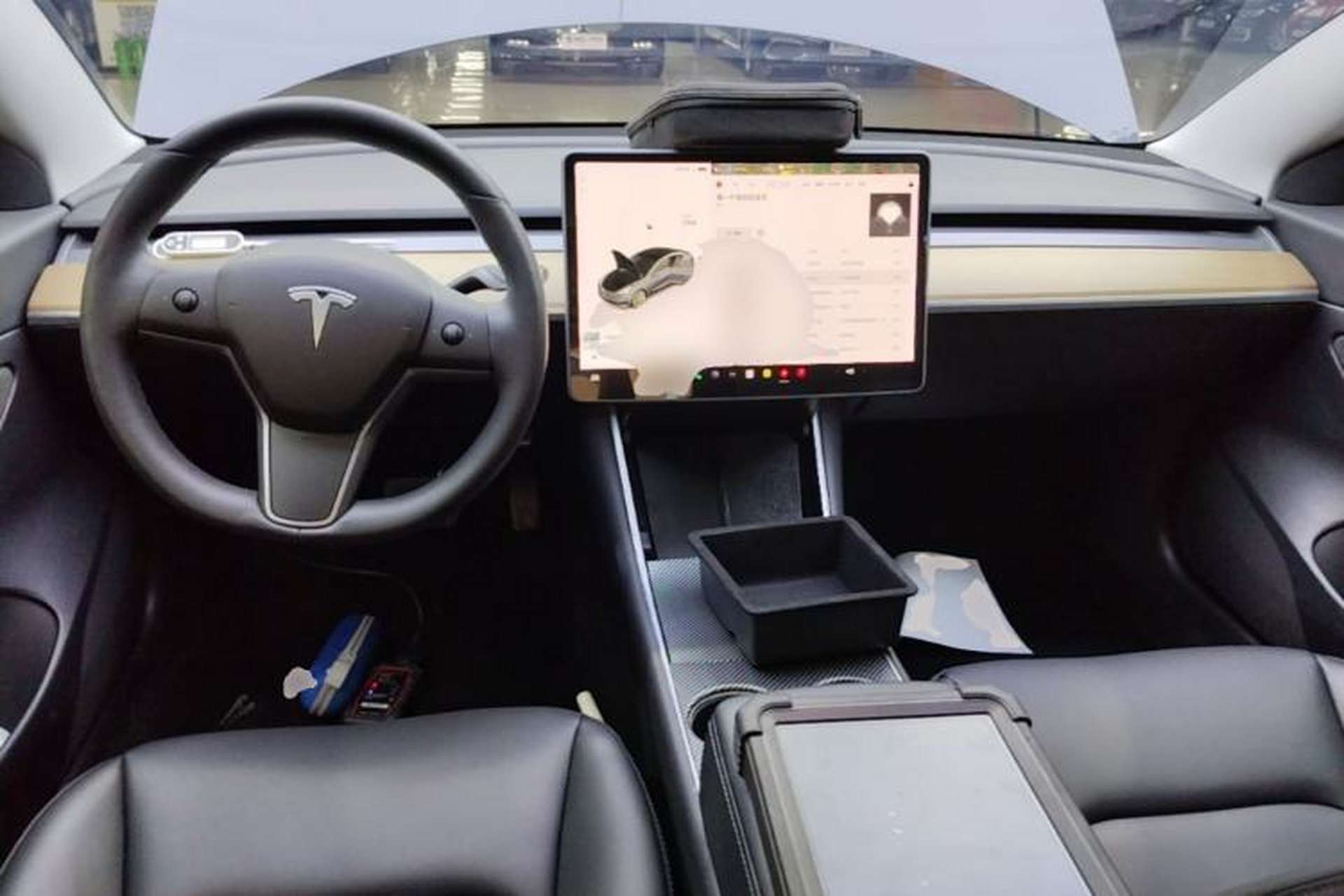 Used Tesla Model 3 2019 Standard Range Rear-Drive Upgraded Version Center Console