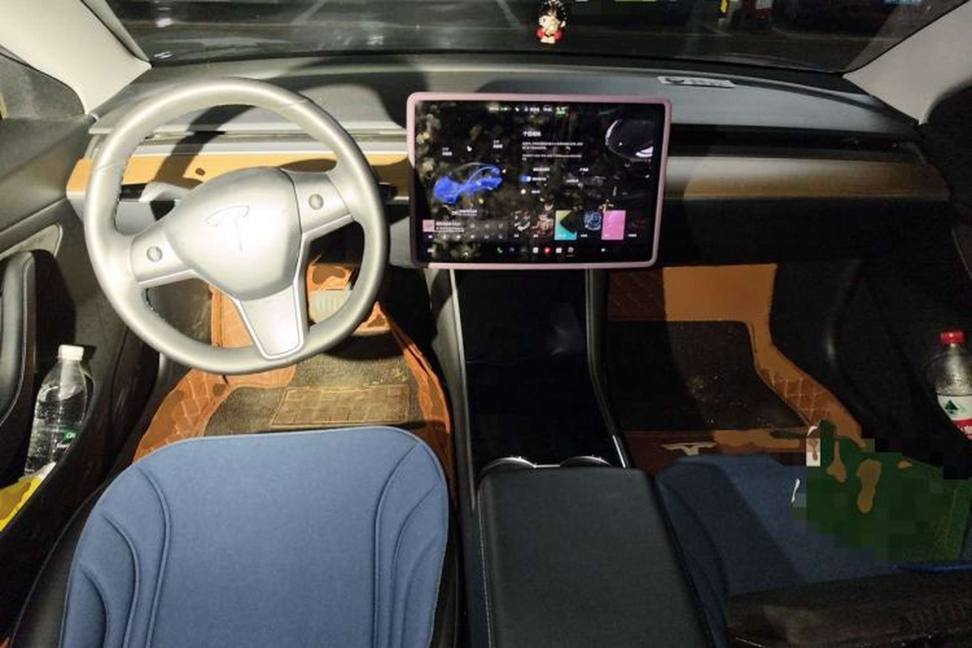 Used Tesla Model 3 2019 Standard Range Rear-Drive Upgraded Version Center Console