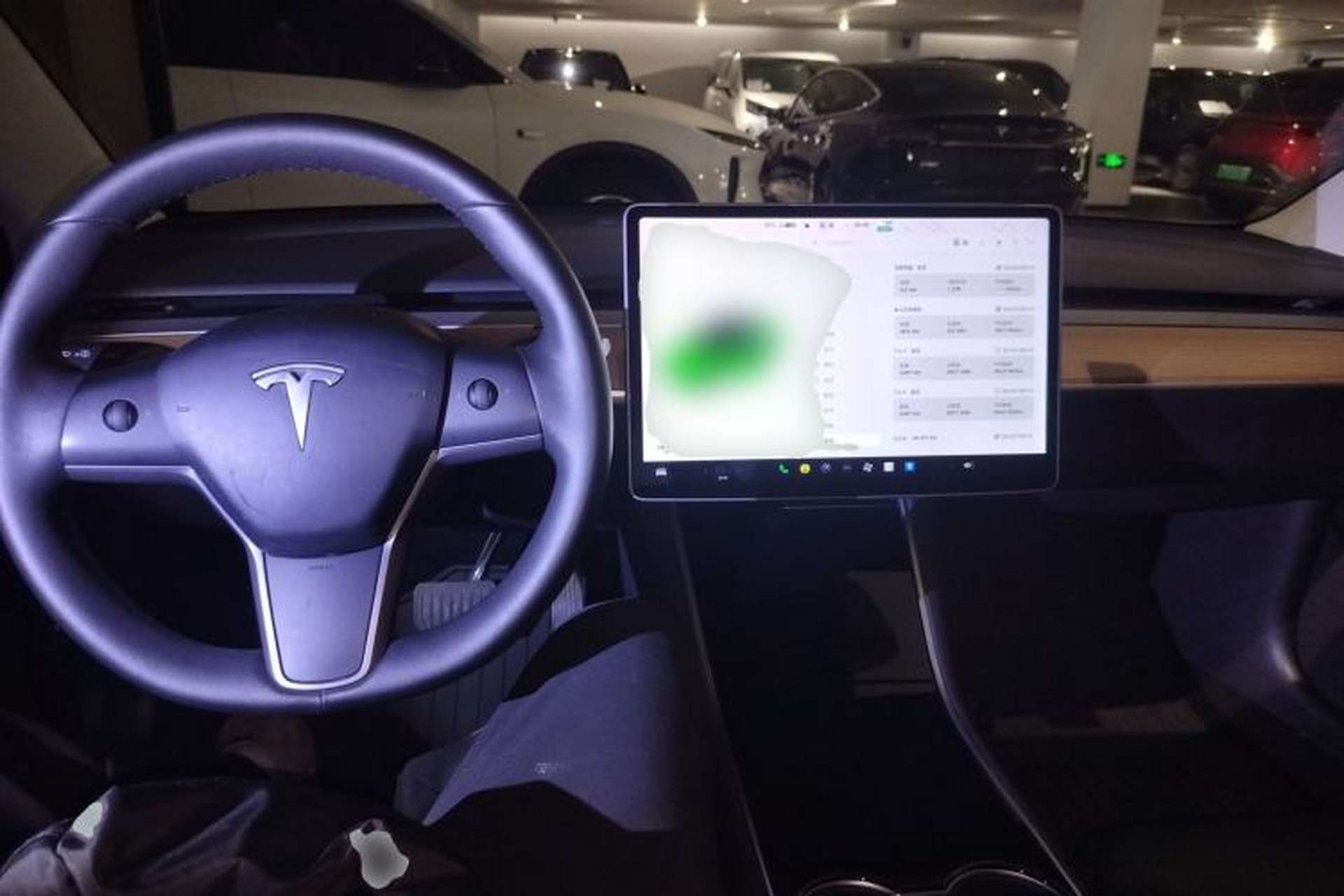 Used Tesla Model 3 2019 Standard Range Rear-Drive Upgraded Version Center Console