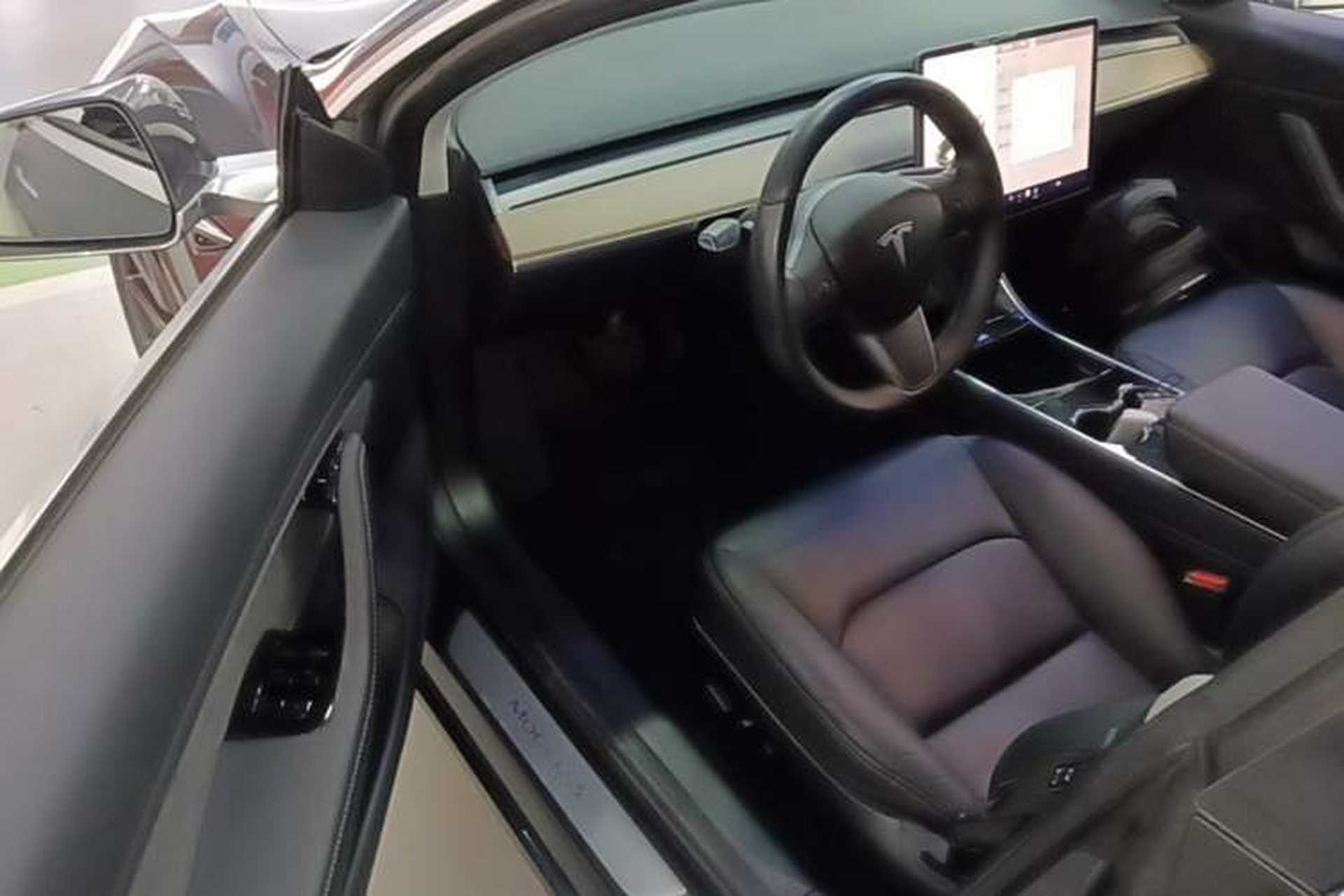 Used Tesla Model 3 2019 Long-Range Rear-Wheel-Drive Version Driver Seat