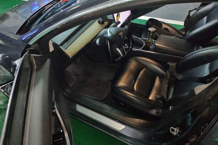 Used Tesla Model 3 2019 Long-Range Rear-Wheel-Drive Version Driver Seat