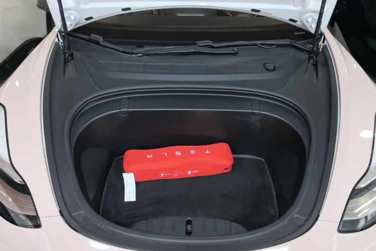 Used Tesla Model 3 2019 Long-Range Rear-Wheel-Drive Version Engine Bay
