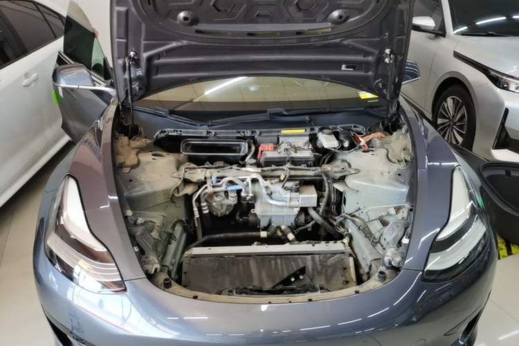 Used Tesla Model 3 2019 Standard Range Rear-Drive Upgraded Version Engine Bay