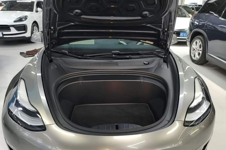 Used Tesla Model 3 2019 Performance High-Performance All-Wheel-Drive Version Engine Bay