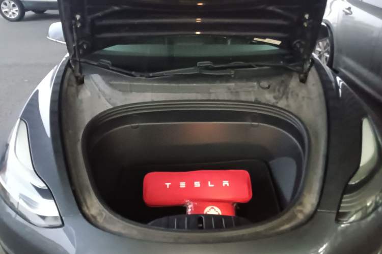 Used Tesla Model 3 2019 Performance High-Performance All-Wheel-Drive Version Engine Bay