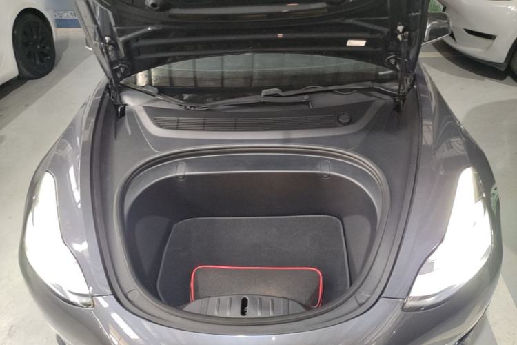 Used Tesla Model 3 2019 Long-Range Rear-Wheel-Drive Version Engine Bay