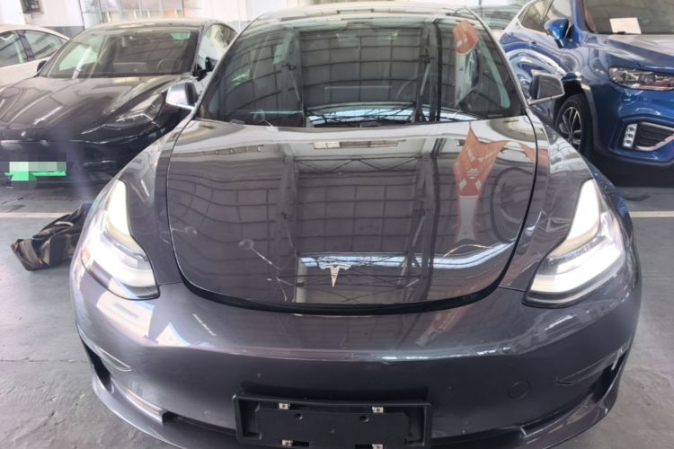 Used Tesla Model 3 2019 Long-Range Rear-Wheel-Drive Version Engine Bay