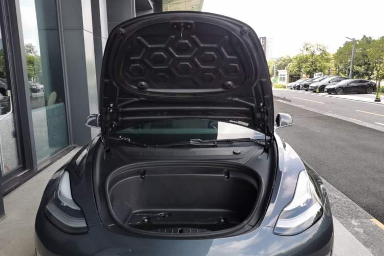 Used Tesla Model 3 2019 Long-Range All-Wheel-Drive Version Engine Bay