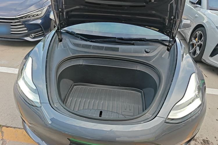 Used Tesla Model 3 2019 Long-Range All-Wheel-Drive Version Engine Bay