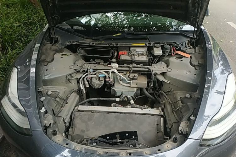 Used Tesla Model 3 2019 Standard Range Rear-Drive Upgraded Version Engine Bay