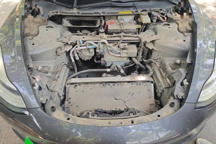 Used Tesla Model 3 2019 Standard Range Rear-Drive Upgraded Version Engine Bay