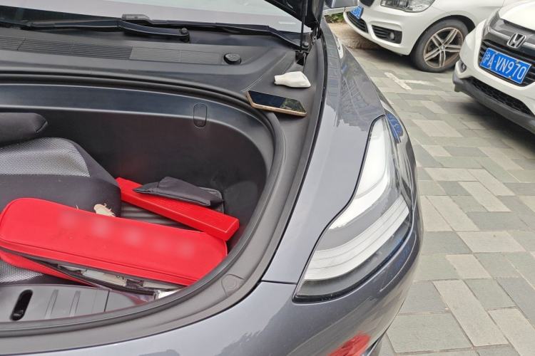 Used Tesla Model 3 2019 Long-Range All-Wheel-Drive Version Engine Bay Left
