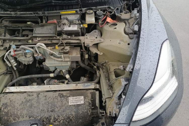 Used Tesla Model 3 2019 Long-Range Rear-Wheel-Drive Version Engine Bay Left