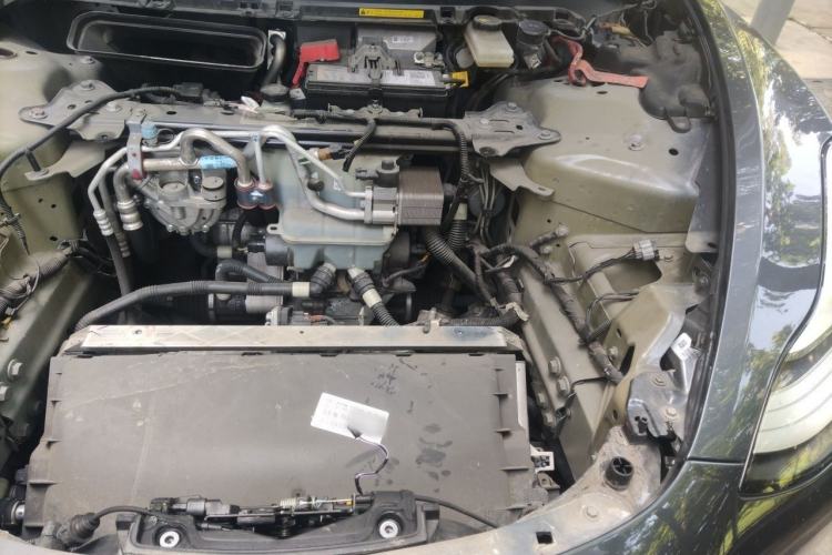 Used Tesla Model 3 2019 Long-Range All-Wheel-Drive Version Engine Bay Left