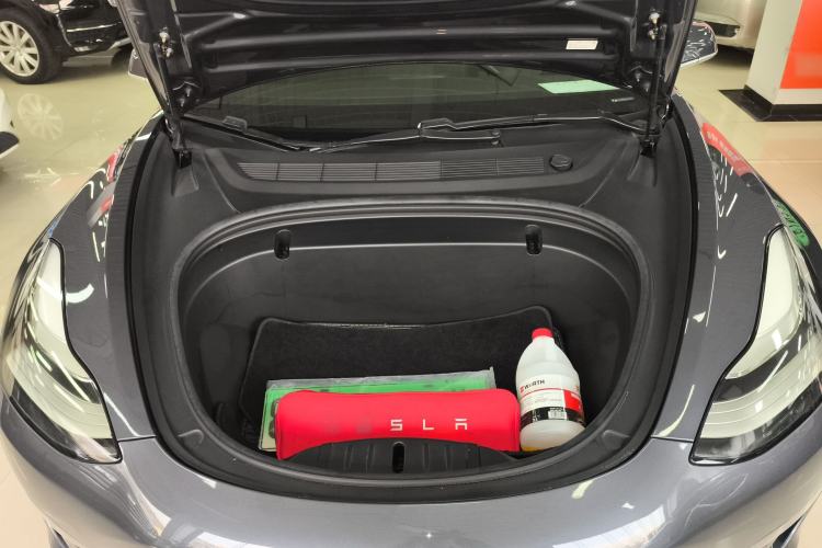 Used Tesla Model 3 2019 Long-Range All-Wheel-Drive Version Engine Bay