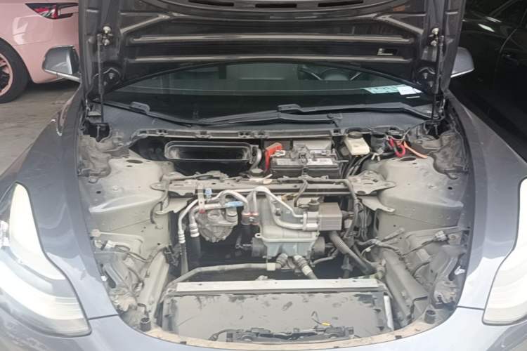 Used Tesla Model 3 2019 Standard Range Rear-Drive Upgraded Version Engine Bay