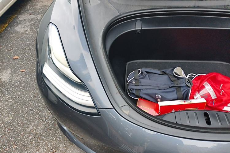 Used Tesla Model 3 2019 Long-Range All-Wheel-Drive Version Engine Bay Right