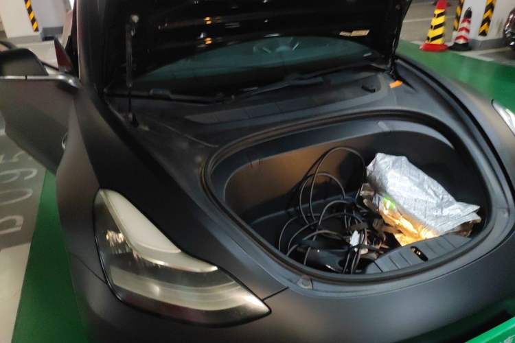Used Tesla Model 3 2019 Long-Range All-Wheel-Drive Version Engine Bay Right