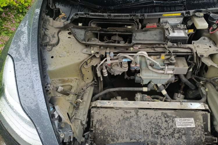 Used Tesla Model 3 2019 Long-Range Rear-Wheel-Drive Version Engine Bay Right