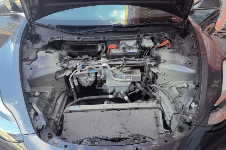 Used Tesla Model 3 2019 Standard Range Rear-Drive Upgraded Version Engine Bay