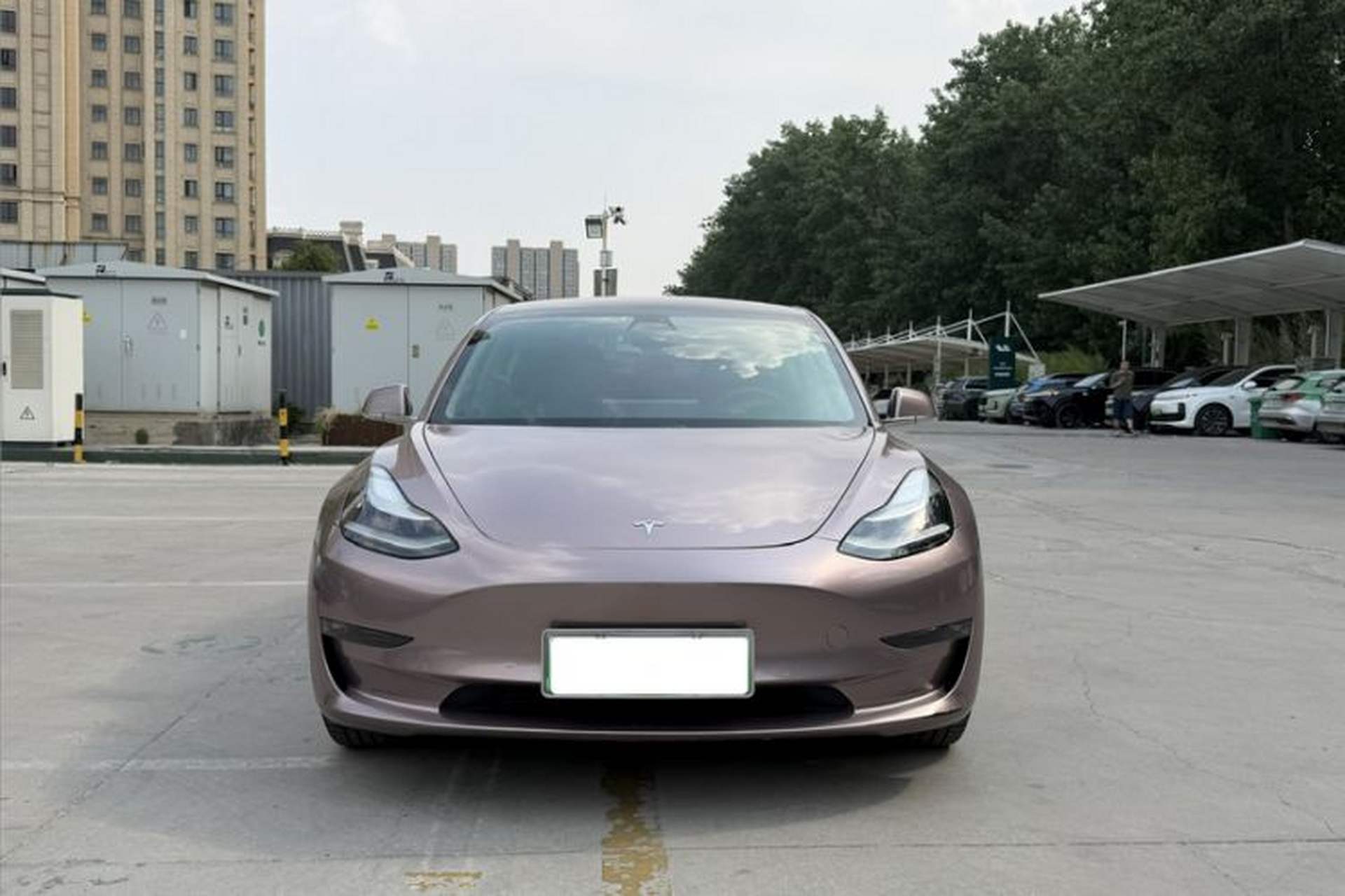 Used Tesla Model 3 2019 Long-Range All-Wheel-Drive Version Exterior 3