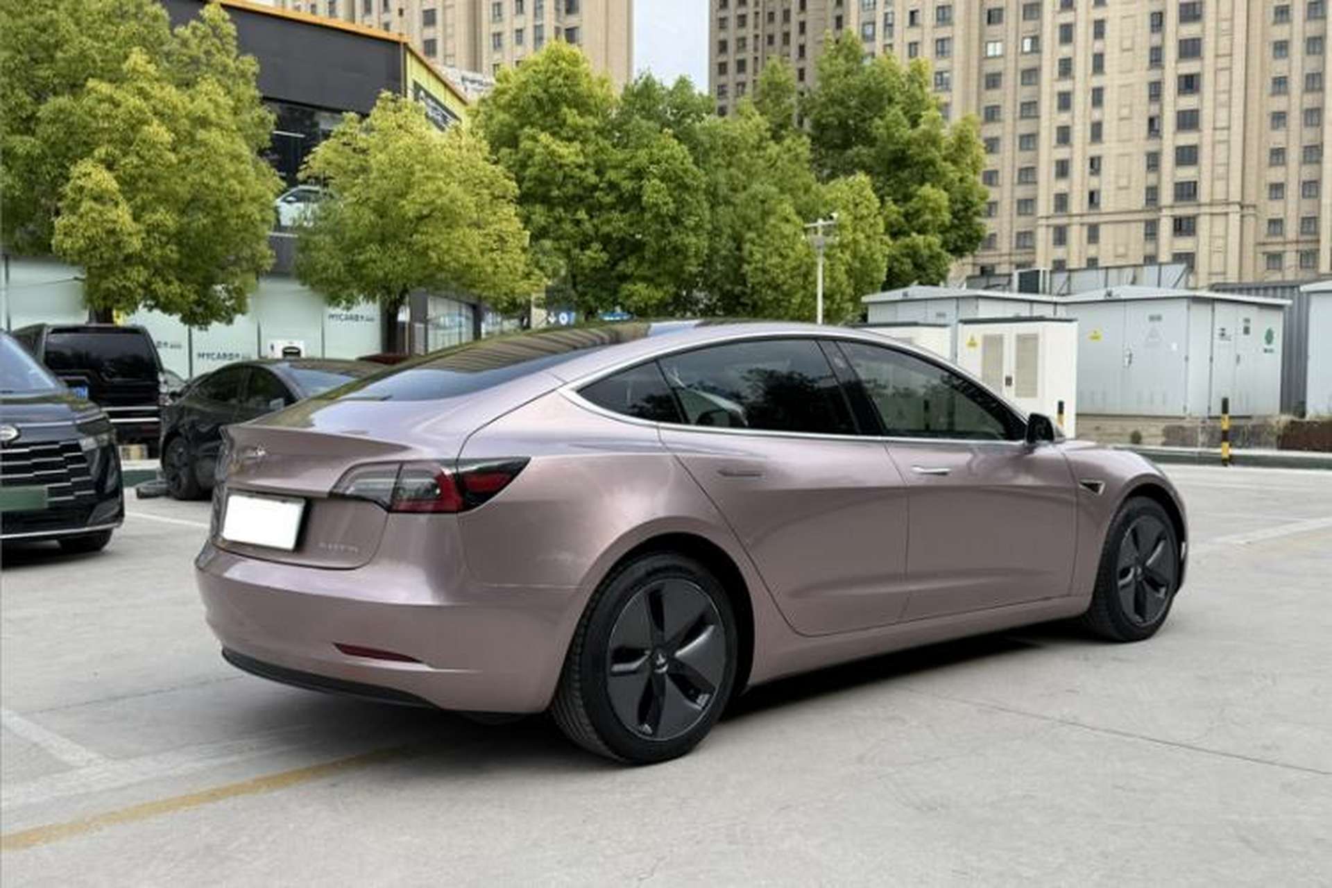 Used Tesla Model 3 2019 Long-Range All-Wheel-Drive Version Exterior 6