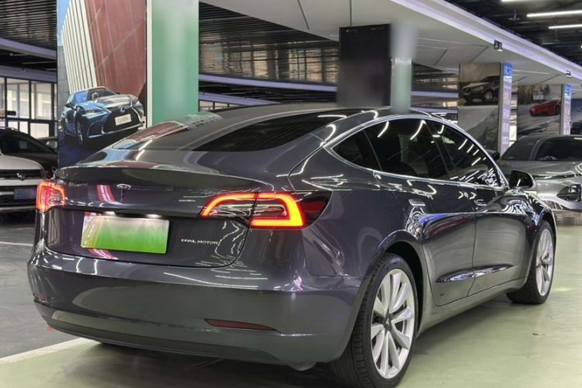 Used Tesla Model 3 2019 Long-Range All-Wheel-Drive Version Exterior 7