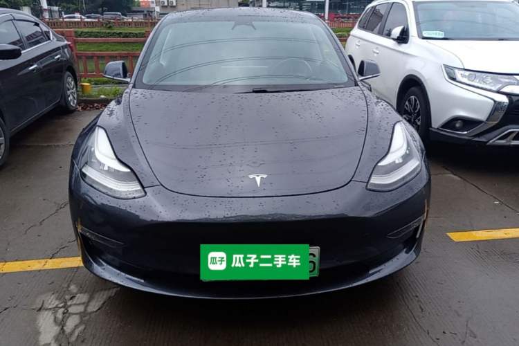 Used Tesla Model 3 2019 Long-Range Rear-Wheel-Drive Version Front