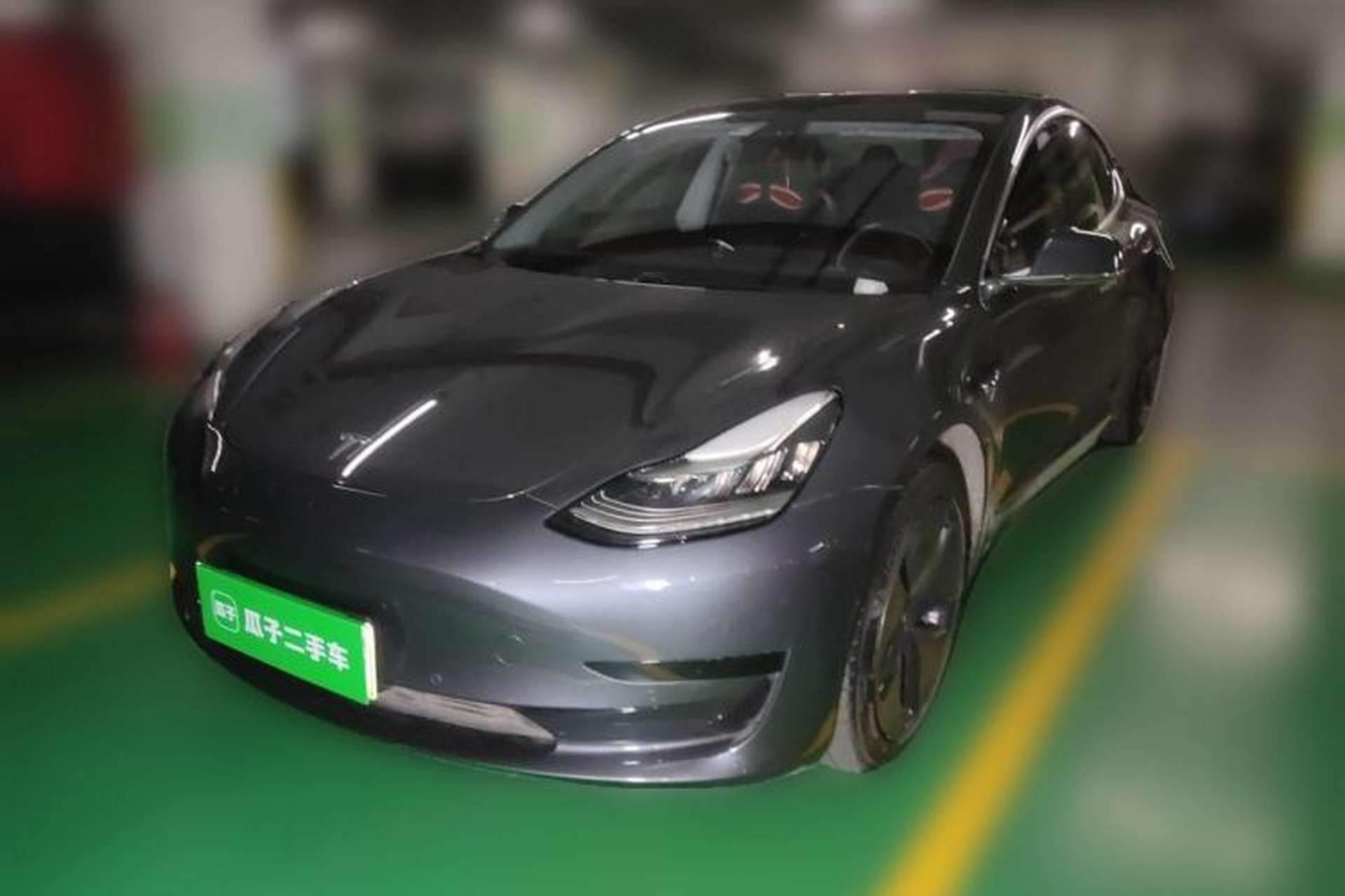Used Tesla Model 3 2019 Standard Range Rear-Drive Upgraded Version Front Left 45 Deg
