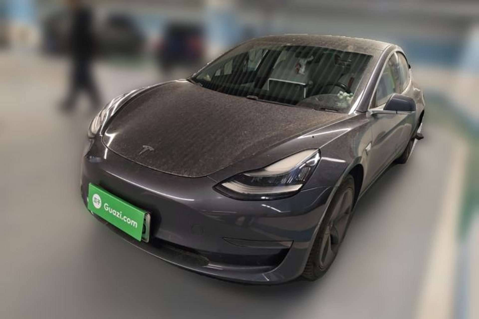 Used Tesla Model 3 2019 Long-Range Rear-Wheel-Drive Version Front Left 45 Deg