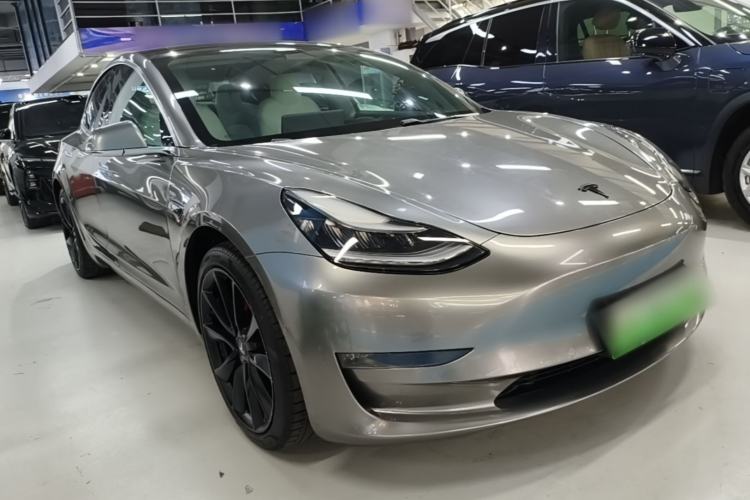 Used Tesla Model 3 2019 Performance High-Performance All-Wheel-Drive Version Front Right 45 Deg