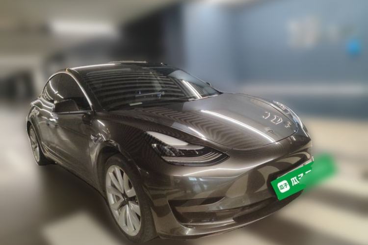 Used Tesla Model 3 2019 Standard Range Rear-Drive Upgraded Version Front Right 45 Deg