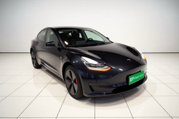 Used Tesla Model 3 2019 Standard Range Rear-Drive Upgraded Version Front Right 45 Deg