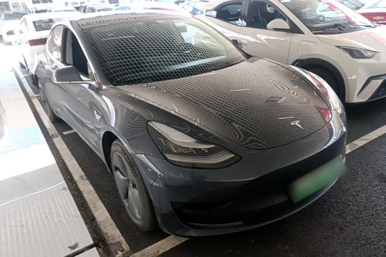 Used Tesla Model 3 2019 Standard Range Rear-Drive Upgraded Version Front Right 45 Deg