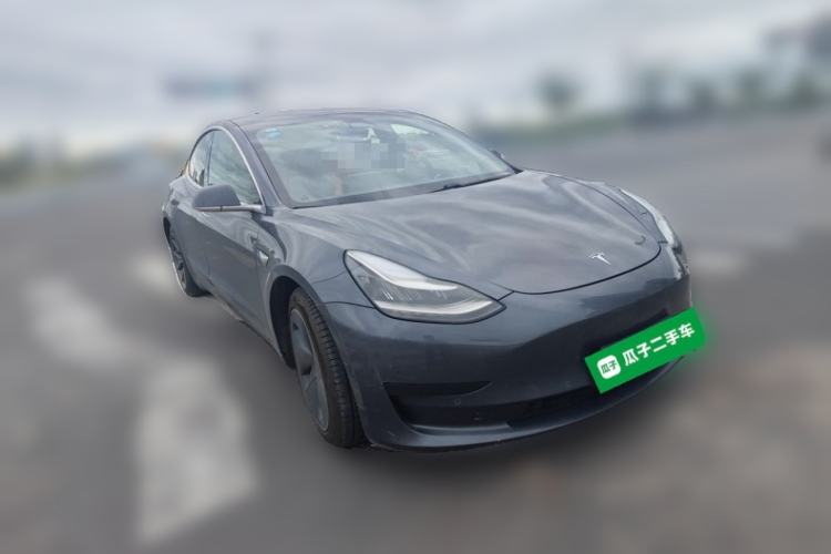 Used Tesla Model 3 2019 Standard Range Rear-Drive Upgraded Version Front Right 45 Deg