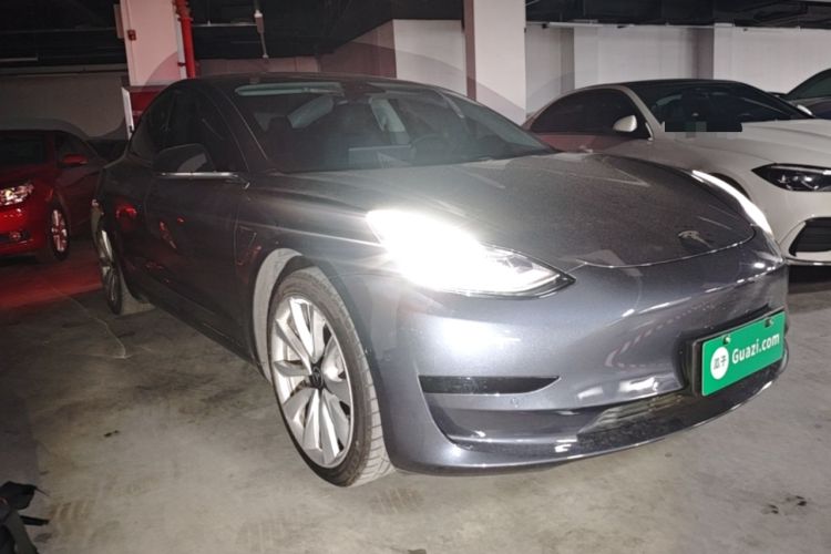 Used Tesla Model 3 2019 Standard Range Rear-Drive Upgraded Version Front Right 45 Deg