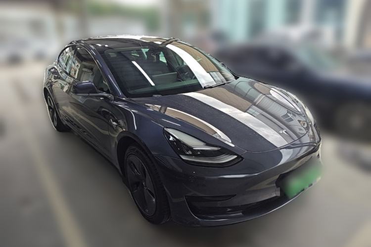 Used Tesla Model 3 2019 Standard Range Rear-Drive Upgraded Version Front Right 45 Deg
