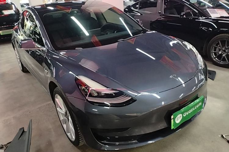 Used Tesla Model 3 2019 Standard Range Rear-Drive Upgraded Version Front Right 45 Deg