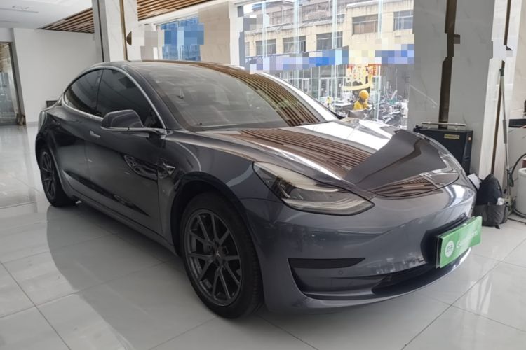 Used Tesla Model 3 2019 Standard Range Rear-Drive Upgraded Version Front Right 45 Deg